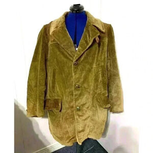 Sears Vintage 1970s "The Country Coat" Heavy Corduroy Size 44 Chore Grandpacore
